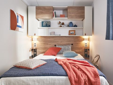 MOBILHOME 4 personnes - Natura Panoramique 33m², 2 chambres, terrasse, TV, LV