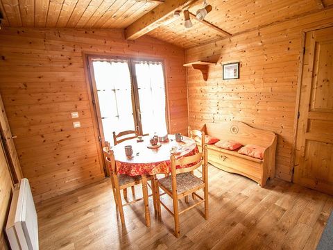 CHALET 4 personnes - Gamme Découverte - Chalet Beaufortain 29m² 2 chambres + terrasse 12m²+-
