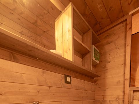 Tente en toile et en bois 5 personnes - RIVIERA LODGE