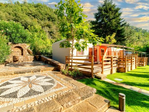 MOBILHOME 2 personnes - HORTENSIA