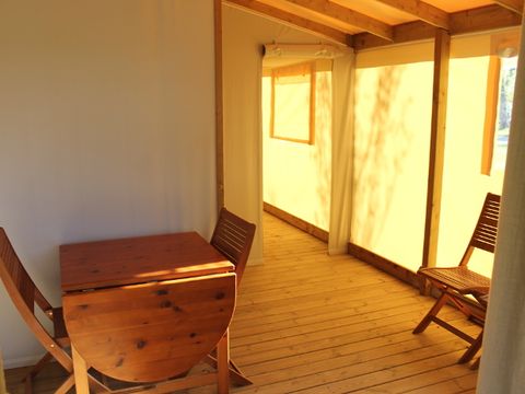 BUNGALOW TOILÉ 4 personnes - Tente Sahari - sans sanitaires (insolite 2017)