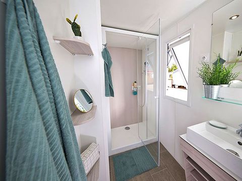 MOBILHOME 5 personnes - Lodge Premium SPA 5 P 2 CH