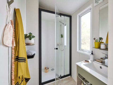 MOBILHOME 6 personnes - Mobil-Home VENEZIA 4 Pièces 6 Personnes Climatisé + TV