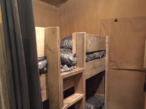 TENTE TOILE ET BOIS 4 personnes - LODGE