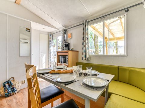 Mobilhome 4 personnes - Comfort | 2 Ch. | 4 Pers. | Terrasse Couverte | Clim.