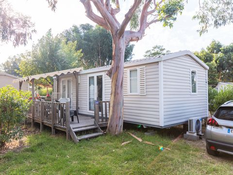 Mobilhome 6 personnes - Mobil-home | Comfort XL | 2 Ch. | 4/6 Pers. | Terrasse surélevée | Clim.