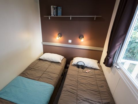 MOBILHOME 6 personnes - Comfort | 3 Ch. | 6 Pers. | Terrasse surélevée | Clim.
