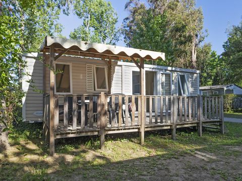 Mobilhome 6 personnes - Mobil-home | Comfort XL | 3 Ch. | 6 Pers. | Terrasse surélevée | Clim.