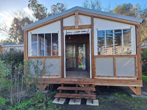 CHALET 5 personnes - Chalet | Comfort | 2 Ch. | 5 Pers. | Terrasse simple | 1 SDB | Clim.