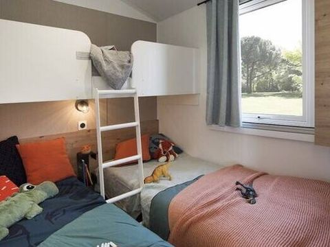 Chalet 5 personnes - Chalet | Comfort | 2 Ch. | 5 Pers. | Terrasse simple | 1 SDB | Clim.