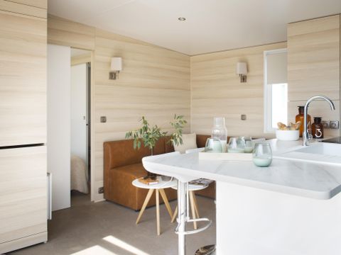 MOBILHOME 6 personnes - ACAPULCO KEY WEST 3 chambres 2 salles de bain gd emplacement - 2 places parking- lave vaisselle- lave-linge 6/6 pers