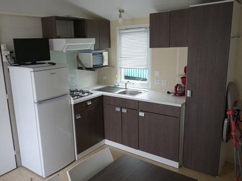 MOBILHOME 4 personnes - CAMPING ACAPULCO/ MH 2 chambres Standard (+12ans) Terrasse couverte 21-25m² 4 pers