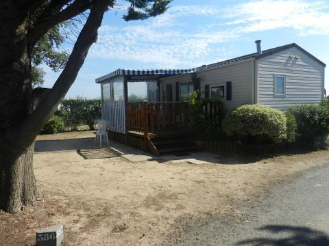 MOBILHOME 4 personnes - CAMPING ACAPULCO/ MH 2 chambres budget Terrasse couverte (modèle +de 15ans) 21-25m² 4 pers