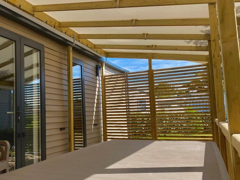 MOBILHOME 6 personnes - PREMIUM 3 chambres env 33m² avec terrasse