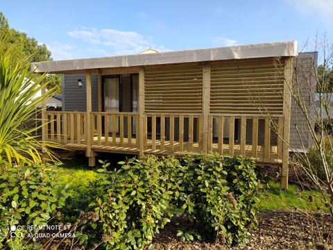 MOBILHOME 4 personnes - VIP 2 chambres 33m² - Pack-Vip inclus (linge,tv,wifi...)