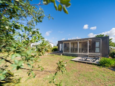 MOBILHOME 6 personnes - VIP 3 chambres 38m² - Pack-Vip inclus (linge,tv,wifi...)