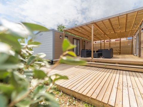 MOBILHOME 10 personnes - PALM Tribu 5 chambres  env 66m²- quartier la Palmeraie