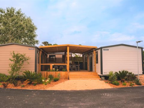 MOBILHOME 10 personnes - PALM Tribu 5 chambres  env 66m²