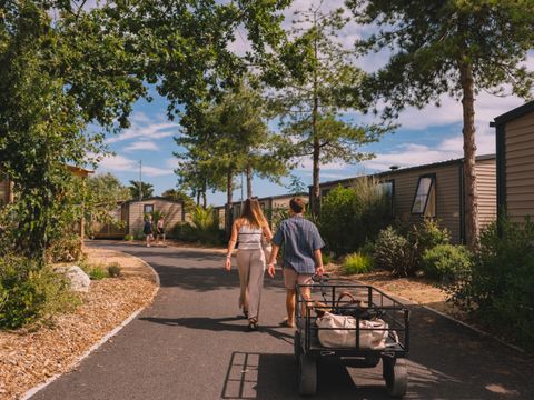 MOBILHOME 4 personnes - PALM 2ch avec SPA - quartier la Palmeraie