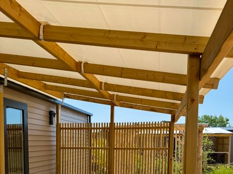 MOBILHOME 6 personnes - PALM 3 ch avec SPA quartier la Palmeraie