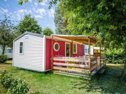 MOBILHOME 6 personnes - Mobil-home 2 chambres + TV 4/6 pers