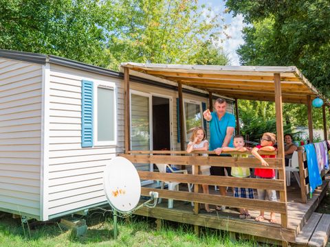 MOBILHOME 6 personnes - Mobil-home 3 Chambres + TV 2/6 pers