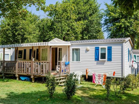 MOBILHOME 6 personnes - 3 chambres + TV - Avec climatisation
