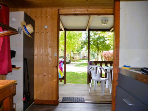 CHALET 4 personnes - Chalet 13m² - 1 chambre - sans sanitaires 1/4 pers.