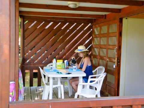 Chalet 1/4 personnes - 13m² - 1 chambre - Sans sanitaires