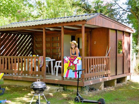 Chalet 1/4 personnes - 13m² - 1 chambre - Sans sanitaires