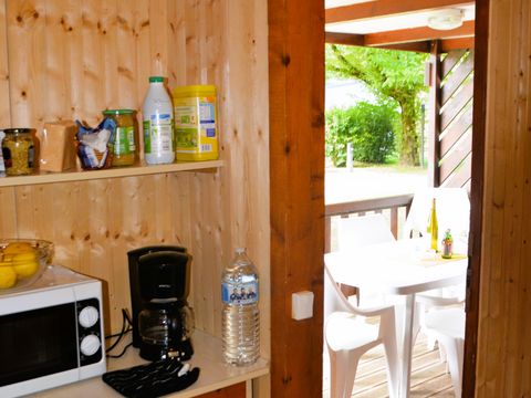 CHALET 6 personnes - Chalet 24m² - 2 chambres - sans sanitaires 2/6 pers.