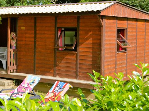 Chalet 2/6 personnes - 24m² - 2 chambres - Sans sanitaires