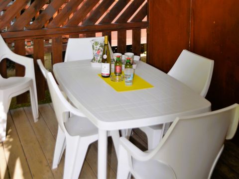 Chalet 2/6 personnes - 24m² - 2 chambres - Sans sanitaires