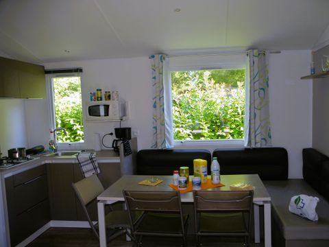 Mobilhome 8 personnes - Résidence Trio 40m² - 3 chambres - 2 salles de bain 6 personnes