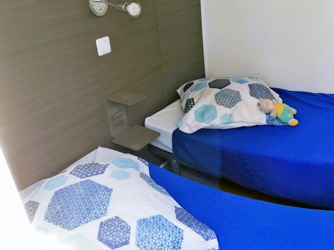 Mobilhome 8 personnes - Résidence Trio 40m² - 3 chambres - 2 salles de bain 6 personnes