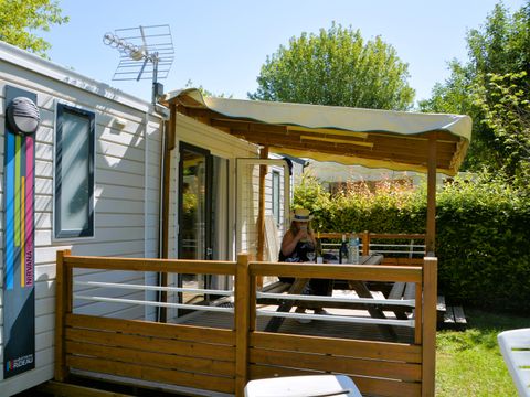 Mobilhome 8 personnes - Résidence Trio 40m² - 3 chambres - 2 salles de bain 6 personnes