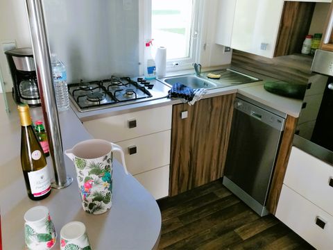 Mobilhome 4/6 personnes - Résidence Privilège 35m² - 2 chambres