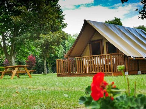 Tente en toile et en bois 4 personnes - Amazone
