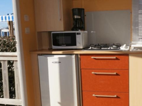 Mobilhome 2 personnes - Mobil-home Confort - 1 chambre - 16m²