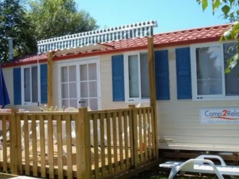 Mobilhome 5 personnes - MH2 Chêne avec sanitaires