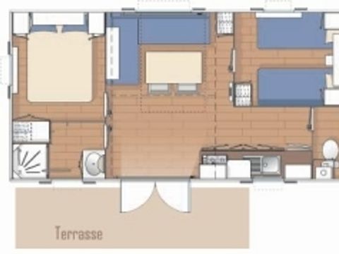 Mobilhome 6 personnes - Epicea