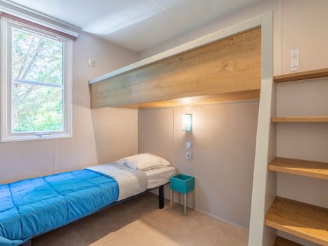 MOBILHOME 6 personnes - Mobil-home Premium 33m² 3 chambres + Terrasse 15m² + TV + Clim + Lave-vaisselle