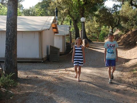 TENTE TOILE ET BOIS 5 personnes - SunLodge Safari