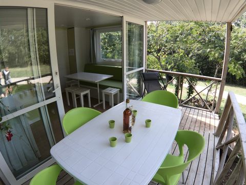 Mobilhome 4 personnes - Mobil-home ECO - 24 m² 4 pers