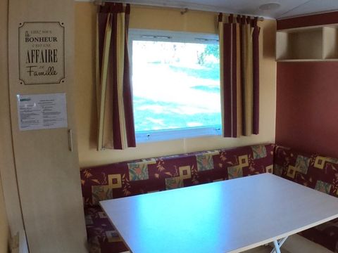 Mobilhome 7 personnes - 2 chambres - 26 m² + terrasse 9 m²