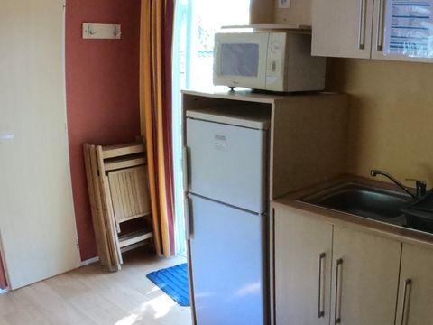 Mobilhome 7 personnes - 2 chambres - 26 m² + terrasse 9 m²