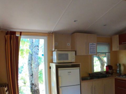 Mobilhome 7 personnes - 2 chambres - 26 m² + terrasse 9 m²