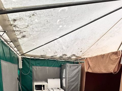 Tente en toile et en bois 4 personnes - Caraïbes 3 Pièces 4 Personnes Sans Sanitaires