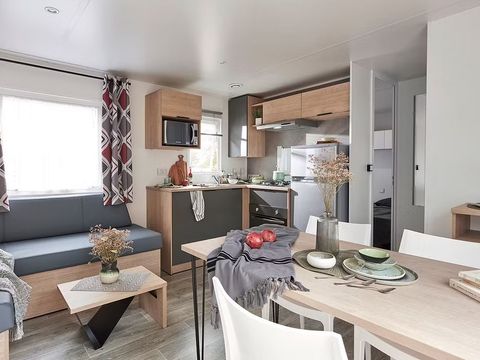 Mobilhome 4 personnes - Mobil-home Confort + TV 4 pers