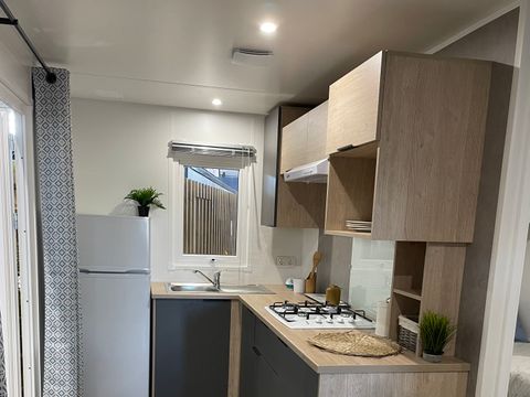 Mobilhome 4 personnes - Mobil-home Confort + TV 4 pers
